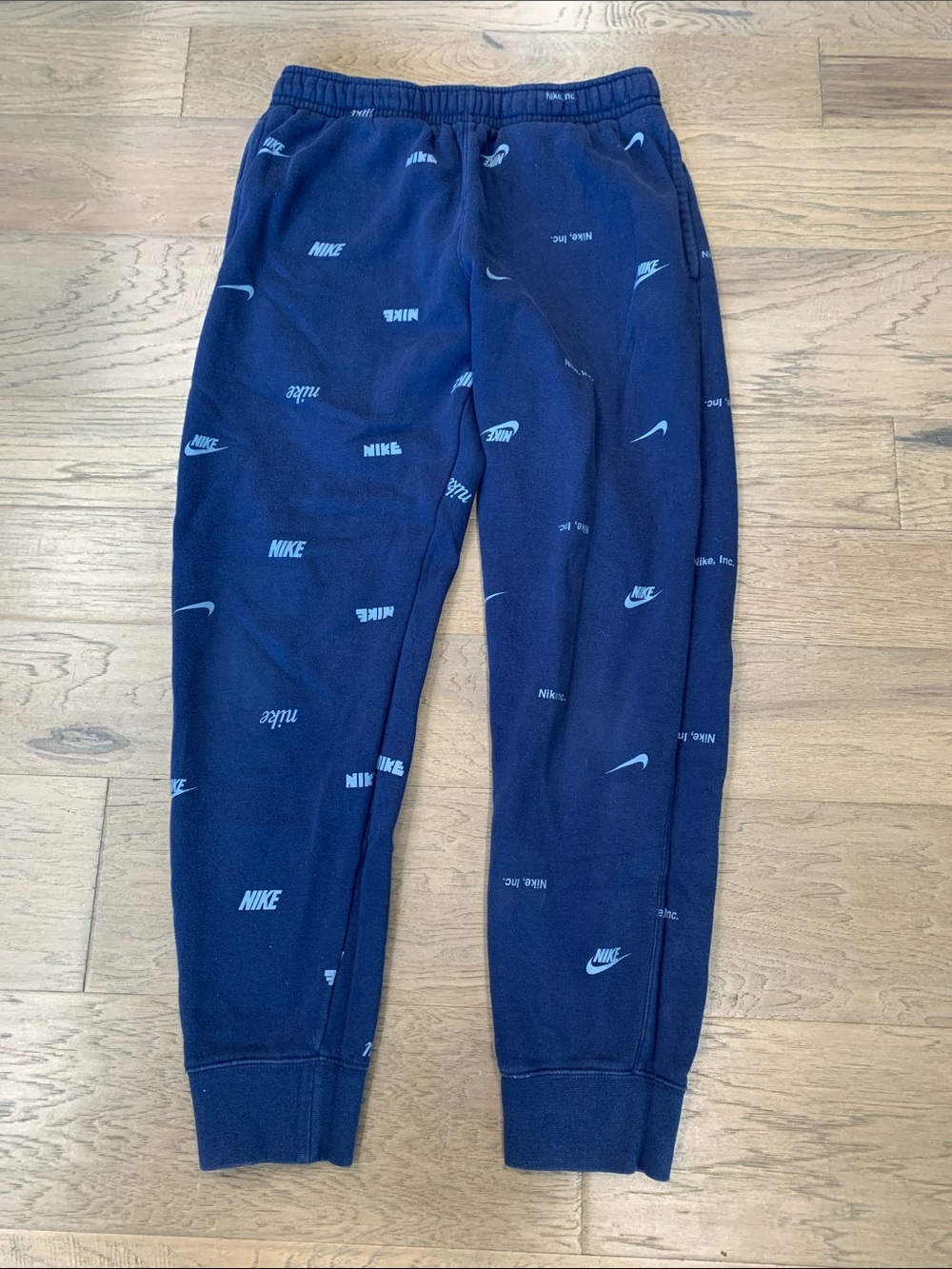 Nike Men's Club Fleece Brushed-Back Allover Print Joggers Size Medium
